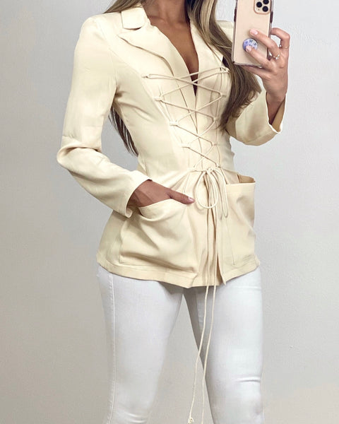 Cream Of The Crop Blazer